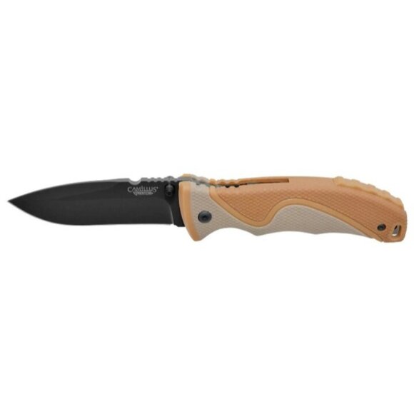 Camillus Inflame Folding Knife 3.25" Titanium 440 Steel Blade Synthetic Handle - Picture 4 of 11